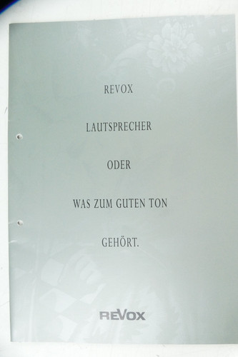 Studer revox lautsprecher - studer, oder