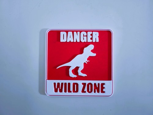 Schild achtung rex - schild,