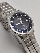 CITIZEN EXCEED Radio Solar Dress Watch Sapphire 198cm Gebraucht