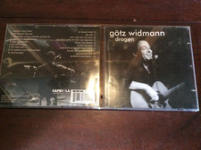 Götz Widmann – Drogen [CD Album]  Signed Signiert Autogramm