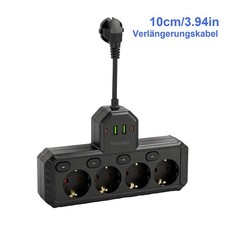 2500W 4 Fach EU Steckdose