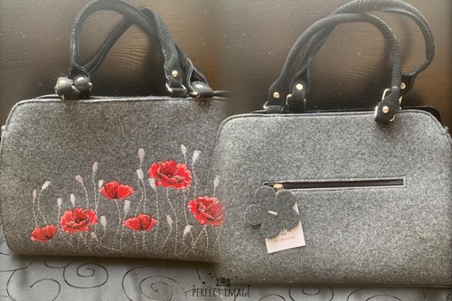Floral bestickte