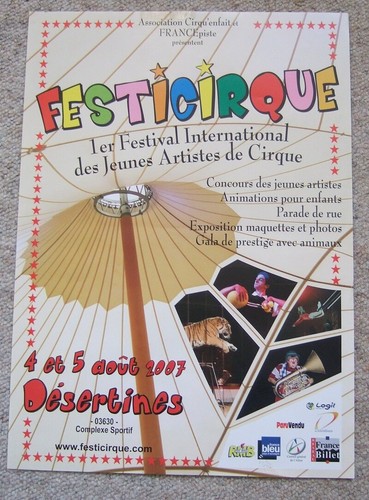 Festicirque plakat - -, +