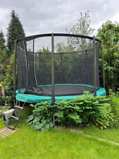 Trampolin BERG Champion, 380 cm, Comfort-Sicherheitsnetz Schutzrand Leiter
