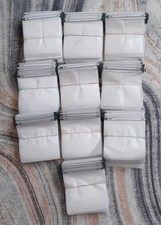 498 je 2 CD DVD BD weiß Nr 1000-2000 Einhängetaschen für DJ Koffer   