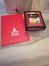 Ms Pac Man - Red - ATARI 2600 & 7800 - Spiel Kassette - GEPRÜFT TEIL 3 - RARITÄT