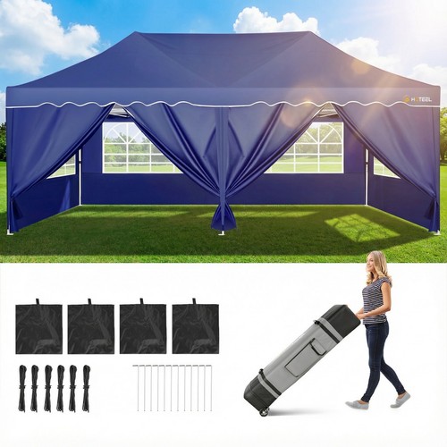 Faltpavillon 3x6m wasserdicht - faltpavillon,