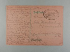Dt. Reich Feldpostkarte aus
