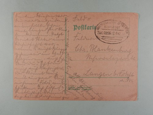 Reich feldpostkarte aus - feldpostkarte,