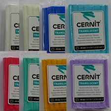 (51,61 EUR/kg) Cernit Translucent - Modelliermasse 56 g