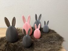 Oster Deko 3D gedrucktes Osterei mit Ohren verschiedene größen möglich