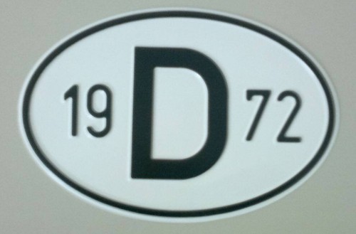 Schild mit jahreszahl - schild,