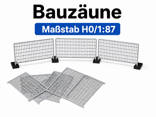 10x bauzaun zaun mit - 10x,