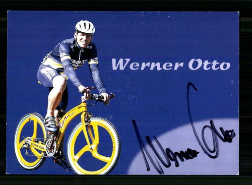 Werner otto autogrammkarte - werner,