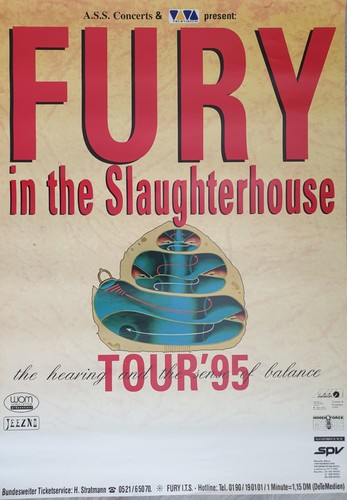 Tourplakat fury the - fury, in