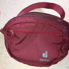 Bauchtasche"DEUTER" in dunkelrot
