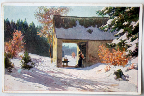 9896 künstler postkarte paul - 9896,