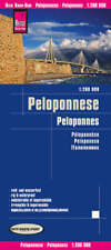 Reise Know-How Landkarte Peloponnese / Peloponnes (1:200.000)-Mängelexemplar