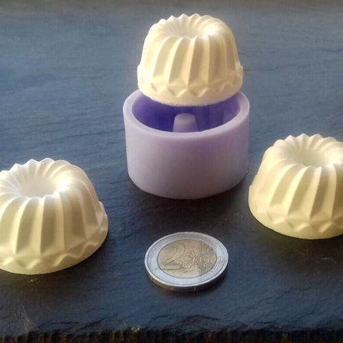 Silikonform backform mould - 3d,