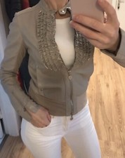 patrizia pepe Lederjacke Gr