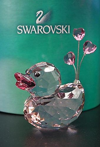 Swarovski kristall happy duck - swarovski,