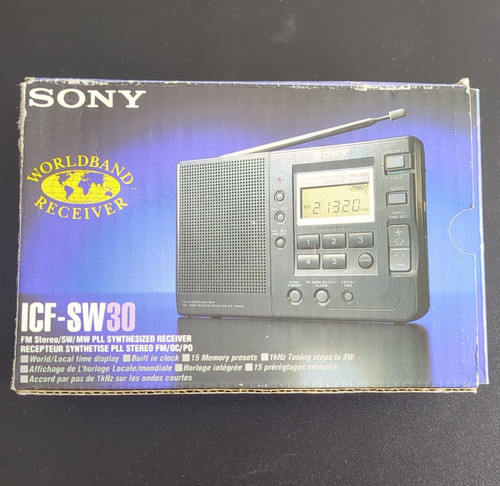 Sony icf sw30 - sony, icf-sw30