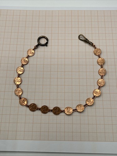 Uhrkette münzkette antik - münzkette,