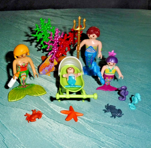 Playmobil meerjungfrau und - meerjungfrau,