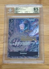 ➡️ One Piece Smoker BGS 9.5 Gem Mint Pre-Release Winner Promo P-025
