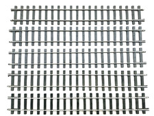 5 Stück 10778 Rivarossi Schienen Spur 0, Gerade 40 cm Länge