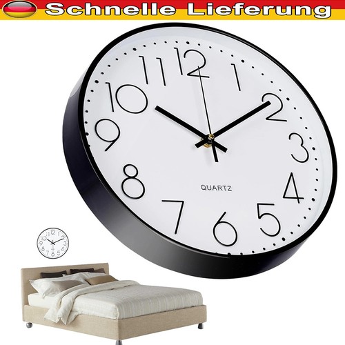 30cm retro wanduhr - retro, lautlos