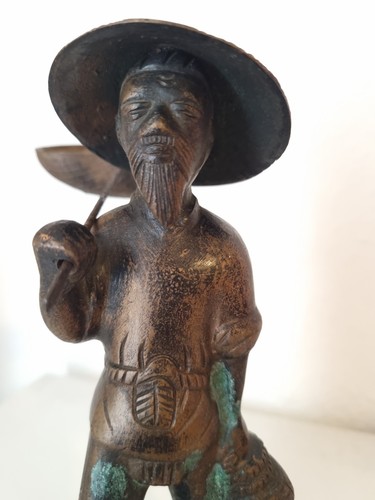 Schwere bronze figur - schwere,