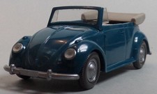 WIKING VW Käfer Cabrio 1/40 in dunkelazurblau
