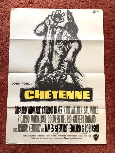 Cheyenne kinoplakat poster - cheyenne,
