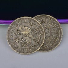 Münze Memento Mori Carpe Diem