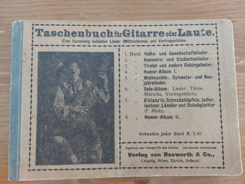 Taschenbuch für gitarre - taschenbuch, oder