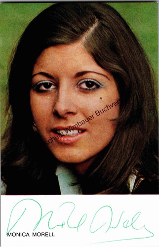 Original autogramm monica - original,