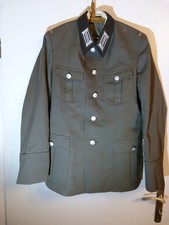 Alte Uniformjacke NVA Offizier Pionier schwarzer Kragen 1967