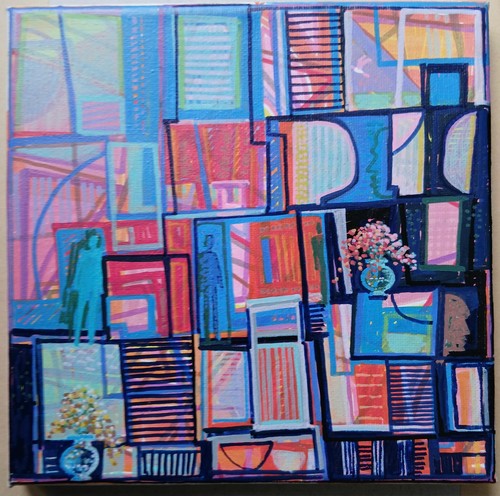 Original eiche abstrakt innen - eiche,