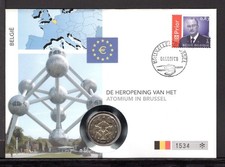 Belgien 2007 Numisbrief 2 Euro