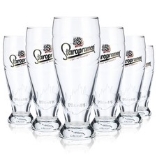 6x Staropramen Bier Relief