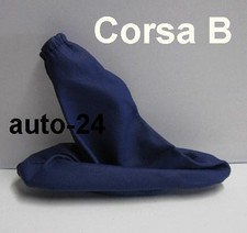 irmscher Leder Handbremssack blau Opel Corsa B, GSi, Hand Brems Hebel Manschette