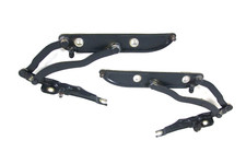 BMW E46 320i 2x Scharniere Heckklappe hinten 8220074 & 8220073 I Limo Coupe #524