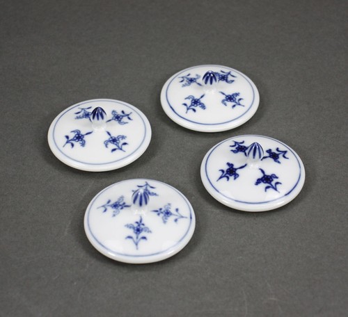 Meissen deckel lämpchen - 4x,