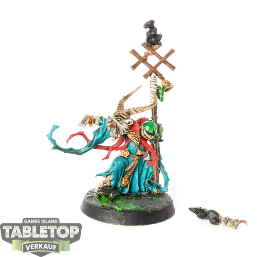 Skaven grey seer bemalt - -,