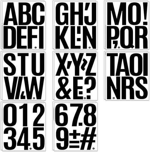 Vinyl buchstaben und - buchstaben,