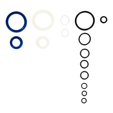 STIER Dichtungssatz Set Hubwagen Ersatzteile Einbauanleitung Nylon Reifen blau