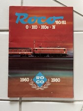 Roco Jubiläums Katalog 1980/81, guter, gebrauchter Zustand!