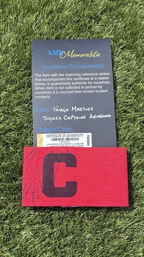 Thiago martins signiertes - thiago,