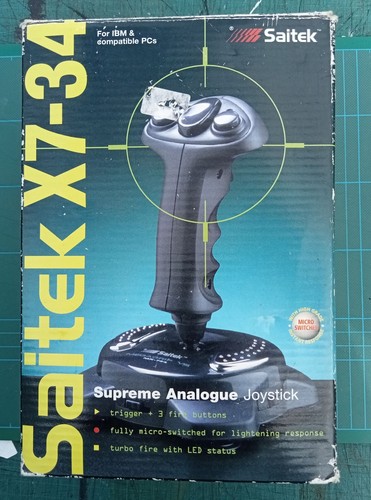 Joystick saitek rarität - saitek,